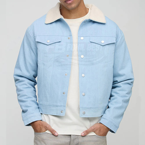Custom Varsity <b>Jacket</b> for Men Winter Stand Quick Dry Printed Design Polyester/Cotton Blend <b>Slim</b> <b>Fit</b> Casual Outerwear OEM Service - Product Image 1