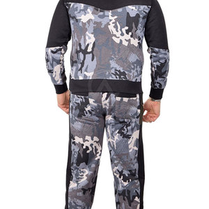 Ensemble de survêtement sportif pour homme, imprimé par sublimation, haut et bas assortis, pour l'entraînement, la course à pied ou la salle de sport - Product Image 3