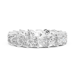 Bague de luxe en forme de cœur avec diamant de laboratoire, élégante pour femme, bijoux de mariage et de fiançailles, fournisseur OEM en gros - Product Image 3