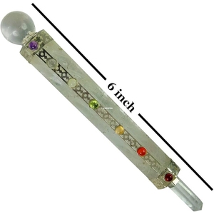 Cristales de Cuarzo Transparente Naturales en Forma de Lápiz, Hechos a Mano, de la Mejor Calidad, para Sanación, Siete Chakras - Product Image 1