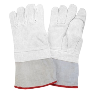 Gants de travail d'hiver en cuir de vachette fendu, gants de sécurité pour le soudage, paume renforcée pour les travailleurs, visibilité optimale, faible résistance - Product Image 2