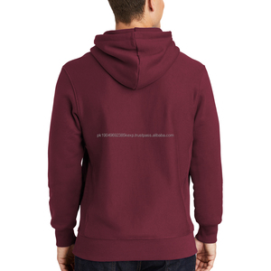 OEM & ODM <b>Men's</b> High Quality Quick Dry Cotton Blended <b>Hoodie</b> Custom Logo Low MOQ French Terry Plain Hoodies for Winter - Product Image 2