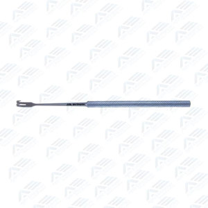 Écarteur chirurgical en acier inoxydable de précision pour dermatologie et usage général, à double crochet Joseph Skin 2x2 dents, 6,25 pouces - Product Image 5