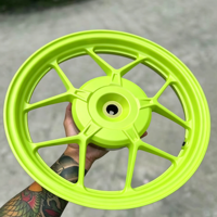 Fren Kaliperleri için Premium Kalite ve Yüksek Parlaklıkta Kırışık Görünümlü Polyester Toz Boya
