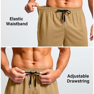 Shorts de course personnalisés avec logo, shorts de sport pour hommes, shorts décontractés d'été pour activités de plein air, shorts de musculation, shorts de course jusqu'aux genoux pour hommes - Product Image 6