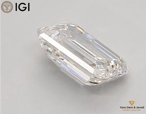 Selección de Alta Joyería, Diamante Cultivado en Laboratorio CVD, Corte Esmeralda, Color E, Claridad VVS1, 0.51 Quilates, con Certificado IGI - Product Image 6