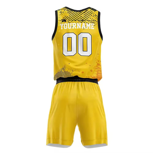 Wholesale Basketball Uniforms Custom Color Logo Number Printed Athletic Wear For Clubs Teams - Product Image 1
