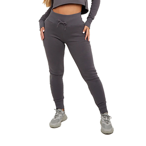 Lightweight Sporty Style Women's Sweatpants <b>Slim</b> Fitted Soft Fleece Fabric Made Adjustable Waist <b>Jogger</b> Trousers Ladies - Product Image 1