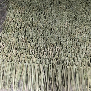 Vietnam Factory Palm Thatch Umbrella 1.8m Natural Grass Roof Garden Beach Umbrella Outdoor Resort Shade Manufacturer Export - Product Image 1