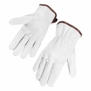 Gants de travail en cuir de chèvre de haute qualité, résistants, pour la protection personnelle, durables, résistants à la chaleur, gants de jardinage - Product Image 6