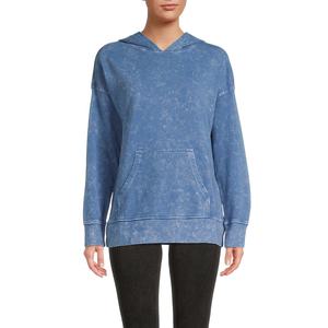 Sudadera con Capucha de Lavado Ácido Intenso para Mujer, 500GSM, Oversize, Estilo Urbano, Fabricante OEM de Marca Privada - Product Image 2