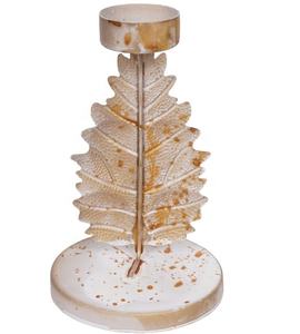 Bougeoir en aluminium plaqué or et argent support décoratif fait à la main pour bougeoir meilleure fabrication au prix de gros - Product Image 1