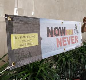 Bannière de paintball professionnelle, matériau robuste, durable pour une utilisation en extérieur, pour les tournois et les jeux de scénario - Product Image 2