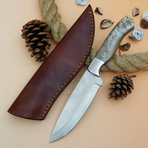 Couteau utilitaire à lame fixe de qualité supérieure, lame en acier inoxydable, manche en corne de cerf naturelle, fabrication artisanale, qualité industrielle 10 UA Supplies - Product Image 1