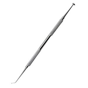 Pulidora de Bolas # Instrumento Dental de Doble Punta 27/29 para Restauración de Amalgama, Acero Inoxidable, Empuñadura Ergonómica, Herramienta de Acabado para Odontología - Product Image 1