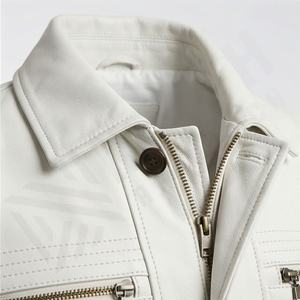 Chaqueta de Motociclista de Cuero Genuino para Hombre de la Mejor Calidad, Nueva Colección de Invierno, Chaquetas de Motocicleta con Protecciones Desmontables Personalizadas - Product Image 4