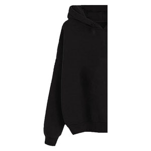 Sweat à capuche en polaire tricoté pour femme, personnalisable avec logo frontal, 100 % coton, anti-plis, séchage rapide, respirant, sport - Product Image 6