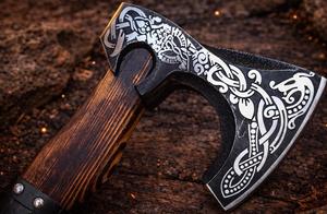 Hand-Forged High Carbon Steel Flat Backed <b>Axe</b>-18" Professional Ash Wood <b>Handle</b> Full Tang Blade ODM Customizable DIY for - Product Image 2