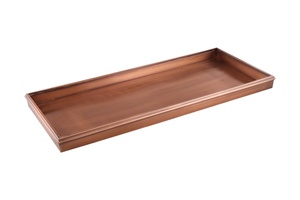 green product copper <b>tray</b> handmade finish copper <b>tray</b> artisan finish copper <b>tray</b> premium polish copper <b>tray</b> <b>mirror</b> finish copper - Product Image 4