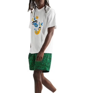 Shorts de sport pour hommes en mesh respirant à séchage rapide, imprimé graphique, pour la course et l'entraînement en salle de sport, personnalisation de la marque, différentes tailles - Product Image 3