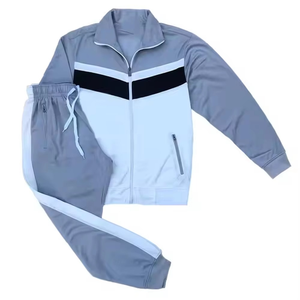 2026 New Arrival Men's Solid Spring <b>Tracksuit</b> Eco-Friendly Breathable Casual Outdoor Sportswear for Running Jogging Gym - Product Image 1