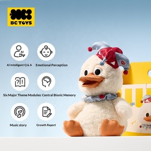 Muñeco de Peluche Inteligente con IA, Diseño de Delfín Bebé Payaso, Relleno de Algodón PP, Juguete de Compañía Emocional para Niños - Product Image 3