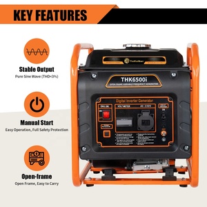 เครื่องกำเนิดไฟฟ้าเบนซินแบบโครงเปิดประสิทธิภาพสูง 4.2 กิโลวัตต์ 4.5 กิโลวัตต์ สำหรับการจ่ายไฟฟ้ากลางแจ้งที่เชื่อถือได้ - Product Image 4