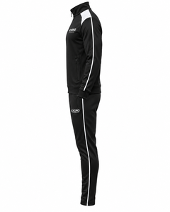 Ensemble de survêtement sportif en molleton noir pour homme Exoro, personnalisable, respirant, tenue de jogging, vêtements d'hiver - Product Image 5