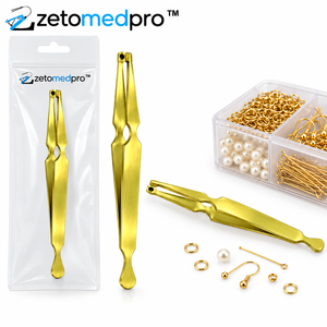 Pinzas de Latón con Orificio de 110 mm (4.33 pulgadas), Herramienta Manual de Precisión para Joyería, ZETOMEDPRO - Product Image 6