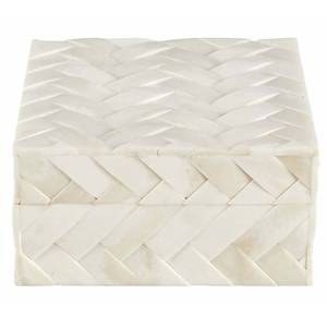 Hot Selling Handmade Bone Inlay Jewelry Box Modern Decorative Jewelry Organizer Trinket Holder for <b>Shelf</b> or Coffee Table Decor - Product Image 2