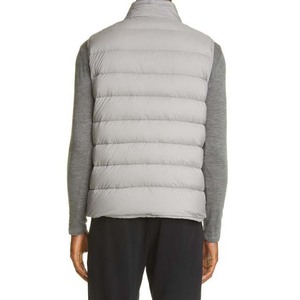 Custom Embroidery Logo Men's Lightweight Quilted Puffer Sleeveless Zip Up Insulated Body <b>Warmer</b> Outdoor Casual Winter Waistcoat - Product Image 6