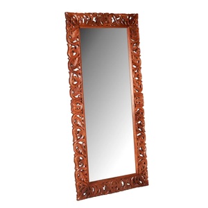 Elegant Decorative Round Mirror for <b>Makeup</b> <b>Vanity</b> Chic Monochrome Styling with Timeless Designer Beauty - Product Image 5