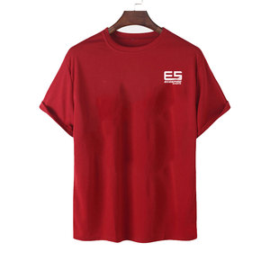 เสื้อยืดผู้ชายผ้าฝ้าย 100% ใส่สบายๆ สำหรับฤดูร้อน พิมพ์ลายได้ตามต้องการ แขนสั้น แห้งเร็ว ระบายอากาศได้ดี น้ำหนักเบา ทนทาน ทรงหลวม - Product Image 1