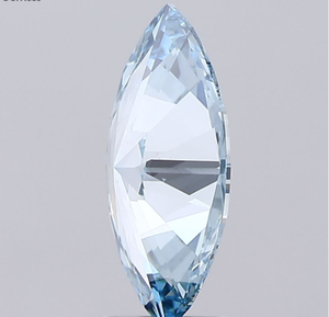 Diamante Cultivado en Laboratorio con Certificación IGI, Corte Marquise Modificado de 2.13 CT, Color Azul Intenso Fantasía, Claridad VS2, CVD 1, Joyería ROYAL GEMS - Product Image 2