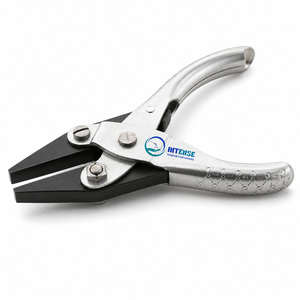 Alicates Profesionales de Punta Plana Paralela de Acero Inoxidable, Alicates de Precisión para Joyería, Herramienta de Mandíbula Paralela, Fabricante OEM ODM - Product Image 1