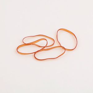 TIETYP <b>Hair</b> Ties Elastic Rubber Bands Solid Color Minimalist Modern Daily Use Women Pack Carton Packaging Made in Korea - Product Image 3