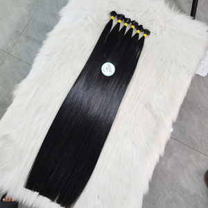ผมต่อแบบปลายแบน GUGU ผมแท้แบบเวอร์จิ้น ปลายผมเต็มสีดำสนิท ผมเวียดนาม - Product Image 3