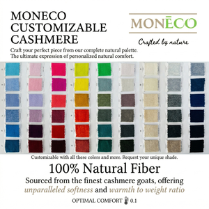 Suéter de cachemira, hilo de lana natural, color Pantone personalizado, suministro de fábrica - Product Image 6