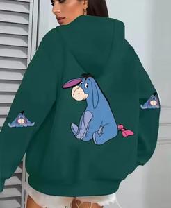 Sweat à capuche graphique ultra-tendance pour hommes et femmes, vêtements décontractés pour couples, grandes tailles, collection hiver - Product Image 2