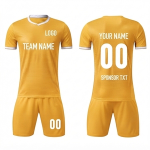 Personalización de Fábrica, Mejores Camisetas Deportivas de Fútbol, Ropa Deportiva Transpirable, Conjunto de Uniforme de Fútbol de Secado Rápido - Product Image 1