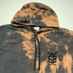 Sudaderas con Capucha Estilo Acid Wash al Por Mayor, Ropa Casual con Logotipo Personalizado, Diseño Estampado, Sudaderas con Capucha Acid Wash para Hombre - Product Image 3
