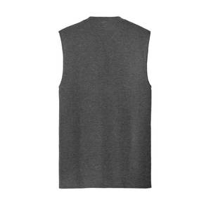 Chaleco sin mangas de algodón 100% de 250 GSM con logo personalizado al por mayor, estilo streetwear, peso pesado, vintage, con lavado ácido - Product Image 4
