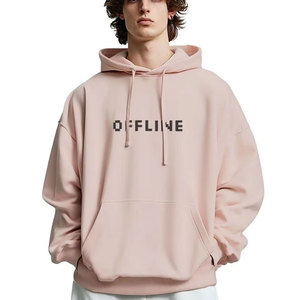 เสื้อฮู้ดดี้โอเวอร์ไซส์คุณภาพพรีเมียม เนื้อผ้านุ่ม สวมใส่สบาย เหมาะสำหรับสตรีทแวร์สุดเทรนด์ เสื้อฮู้ดดี้โอเวอร์ไซส์แบบพื้นฐาน - Product Image 1