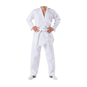 Tenues d'entraînement et de combat Kimono Gi pour Taekwondo, ensembles uniformes pour hommes et femmes, OEM ODM, extensibles, respirants, légers, séchage rapide, en coton. - Product Image 1