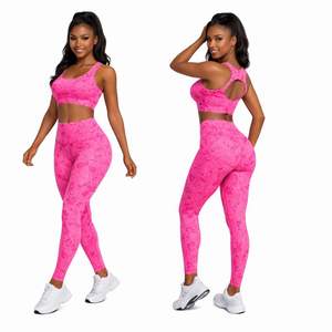 Conjunto de Ropa Deportiva de Invierno para Mujer, de Alta Calidad, Transpirable, con Estampado, para Pilates, con Logotipo Personalizado, Tallas Grandes - Product Image 3