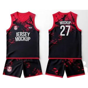 100% Polyester maillot de basket-ball personnalisé taille américaine grande taille vêtements de sport prix de gros pour l'impression par sublimation d'été - Product Image 6