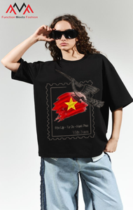 เสื้อยืดชายหาดพิมพ์ลายด้านหน้า FMF ผลิตในเวียดนาม ผ้าคอตตอนผสมสแปนเด็กซ์ พิมพ์ลายกราฟิก แขนสั้น สไตล์ลำลอง สตรีทแวร์ น้ำหนัก 280 กรัม - Product Image 4