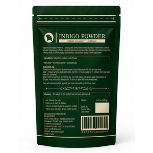 Premium Natural Indigo Leaf Powder for <b>Hair</b> Dye and Beauty Applications From India - Product Image 4