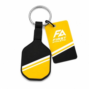 Mini Pickleball Keychain Featuring Paddle and Ball Charm High Quality Metal <b>Ring</b> Ideal for Keys Travel Bags and Daily Carry - Product Image 2