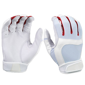Guantes de Bateo de Béisbol Profesionales Personalizados, de Cuero, Duraderos, Ligeros, Transpirables, de Ajuste Superior y Larga Duración, para Uso en Interiores y Exteriores - Product Image 1